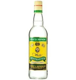 Wray & Nephew Overproof White Rum 750ml