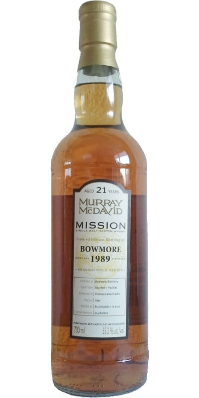 MURRAY BOWMORE 1989