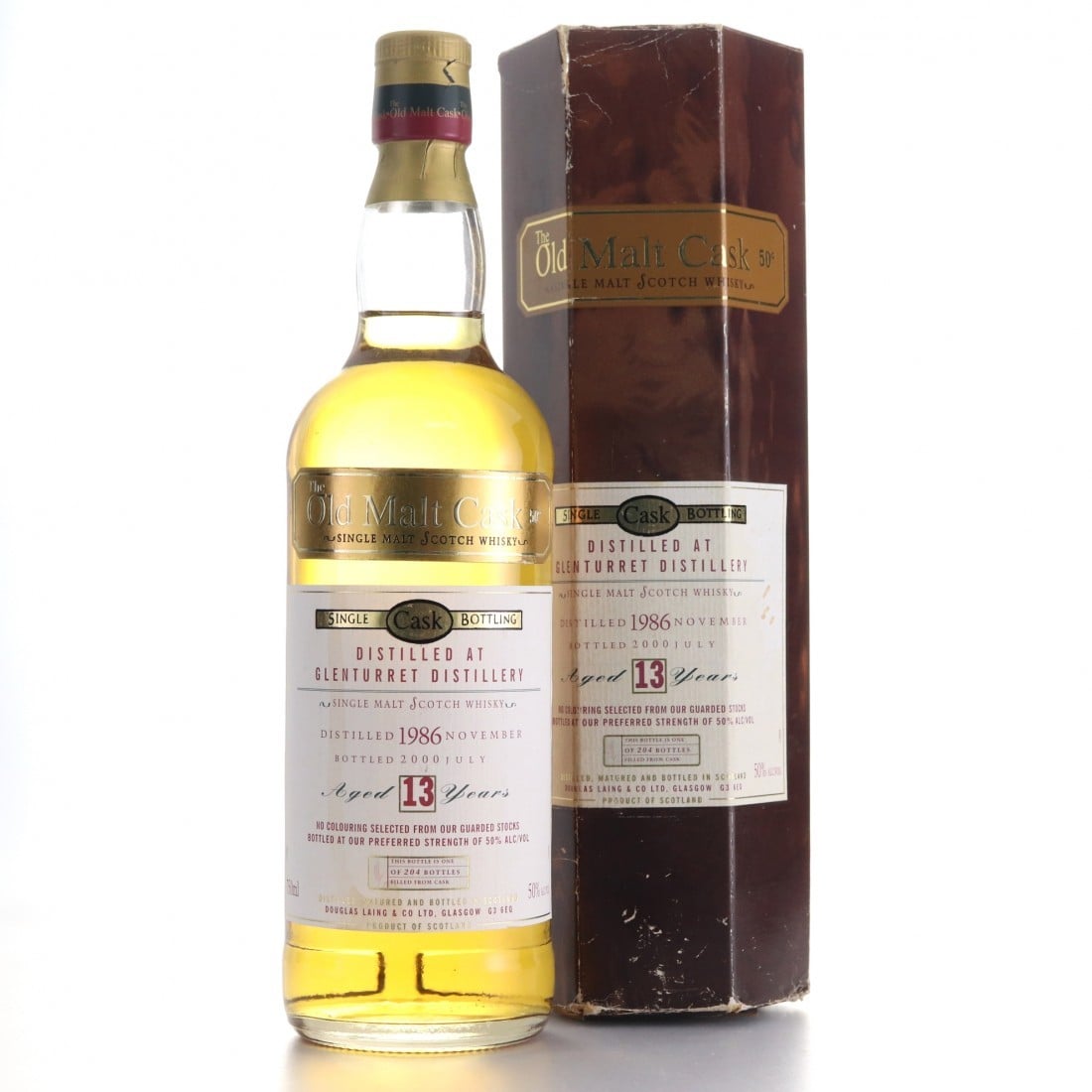 GLENTURRET 1986 13YR SCOTCH WHISKEY