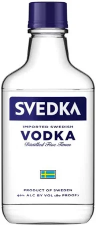 SVEDKA 100 PROOF 200ML