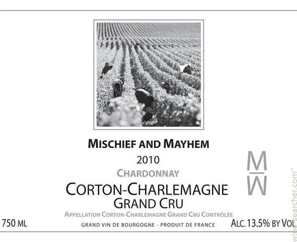 Mischief And Mayhem Chardonnay 02 Corton-Charlemagne Grand Cru