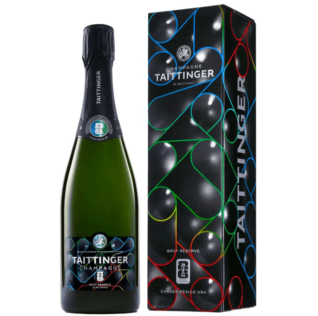 Taittinger Cuvee Prestige Brut Champagne, FIFA Limited Edition 750ml