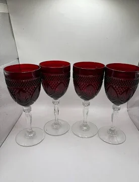 GLASS 10/OZ S RED CRISTAL ORIGINAL