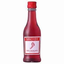BAREFOOT RED MOSCATO 187ML